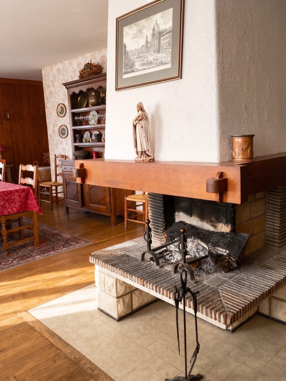 Indoor Fireplace