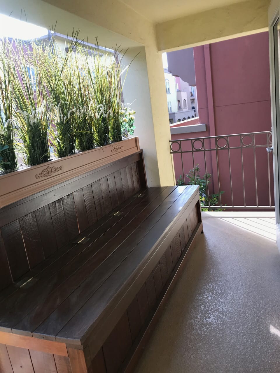 Private, Covered Balcony