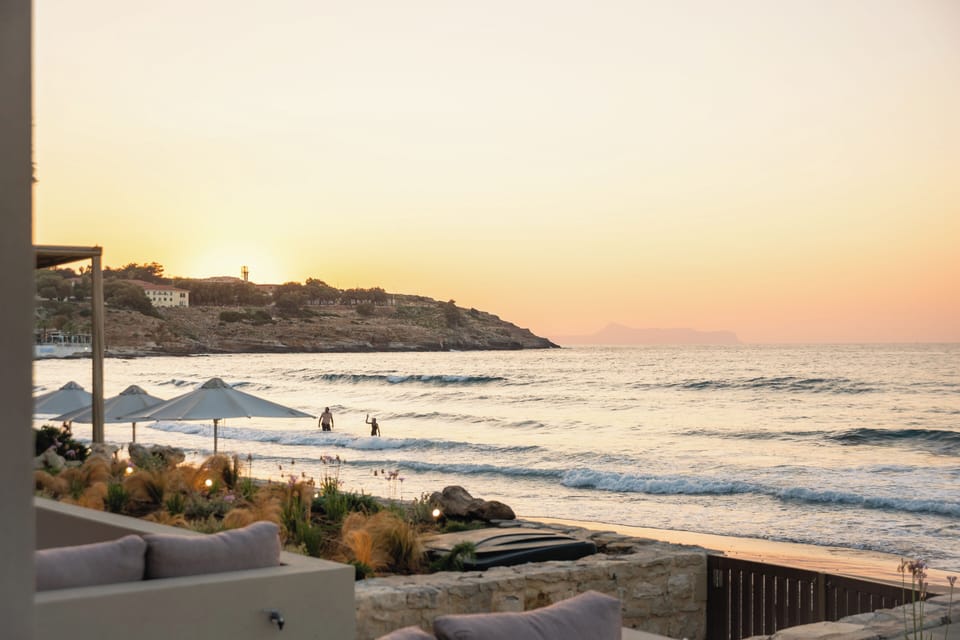 Step barefoot onto the sand from this privileged beachfront retreat.