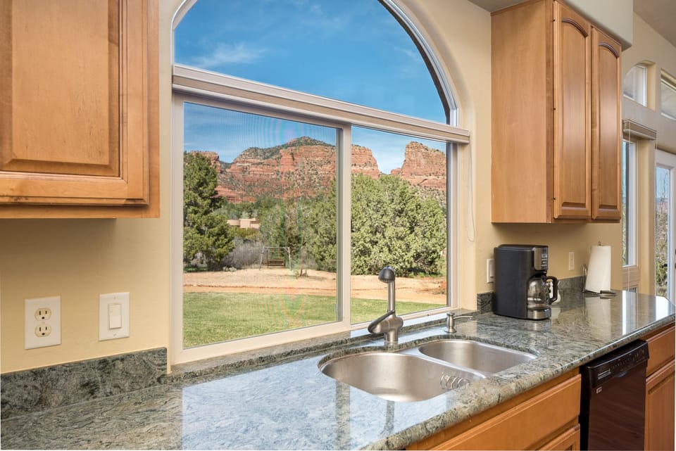 View from Kitchen Sink