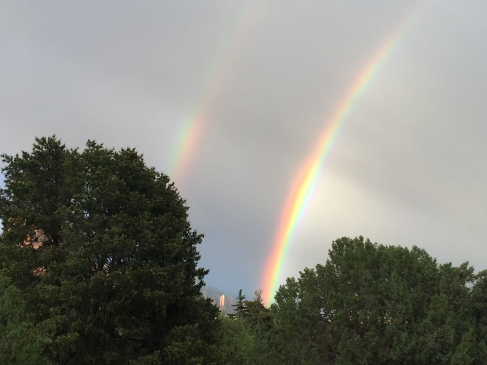 Rainbows in our Village
