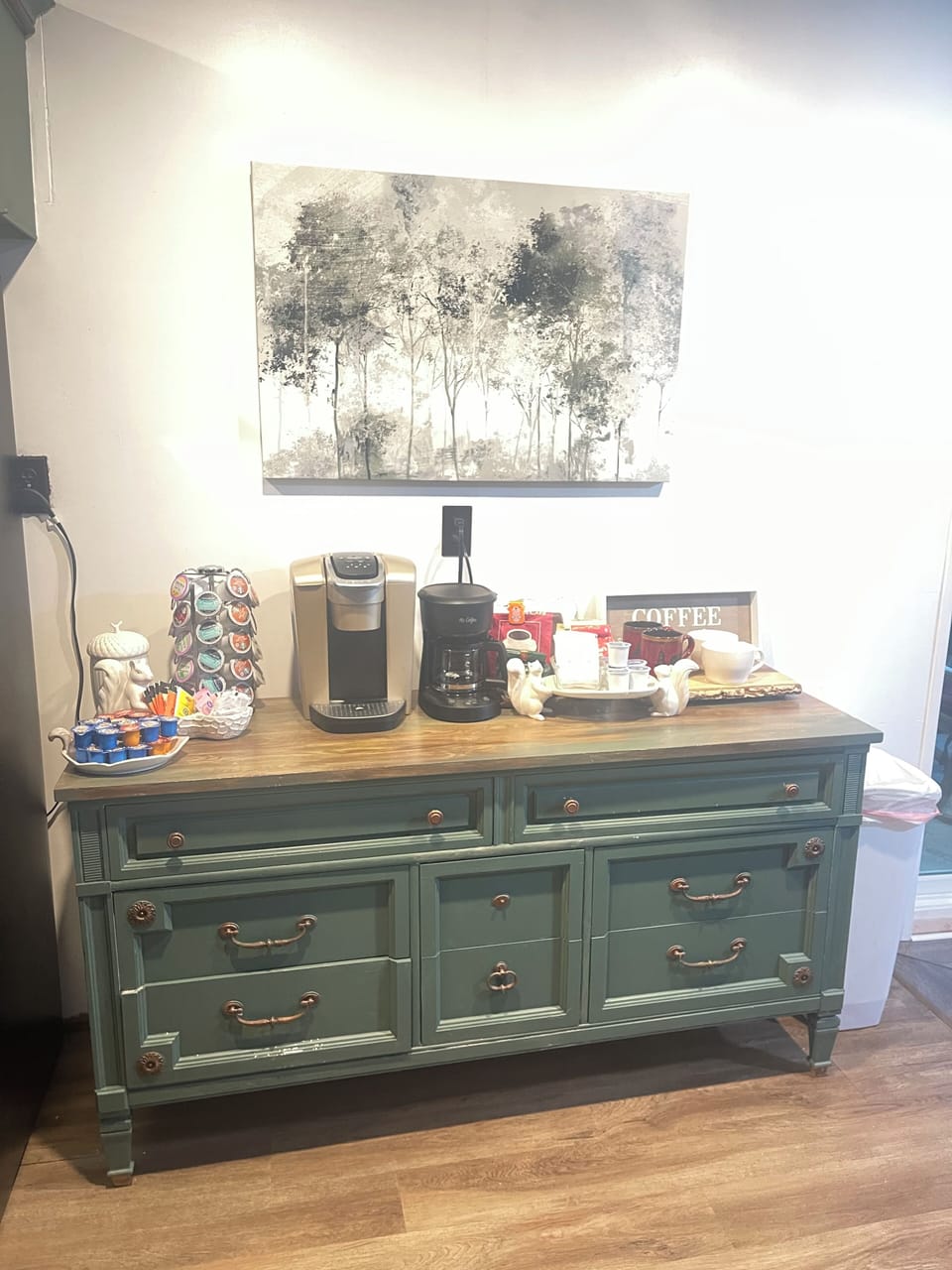 Coffee and Tea bar