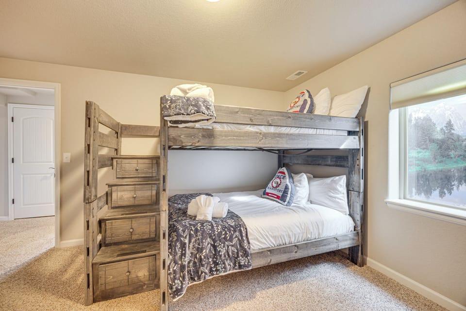 Bedroom 3 | Lower Level | Full Bunk Bed