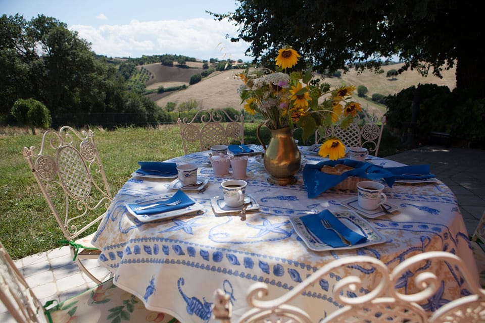 Breakfast with a view