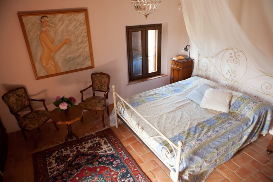 The master bedroom