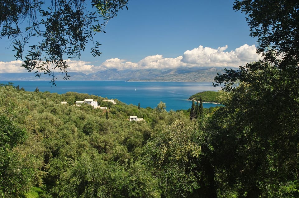 Villa Aurora from Agios Stephanos Road