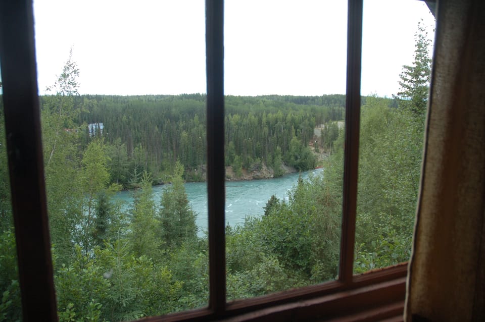 Kenai River View from 2nd floor sleeping loft