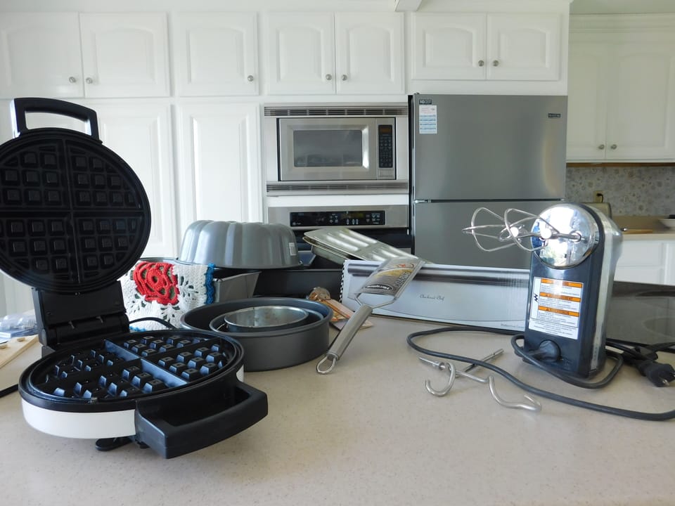 A well-equipped kitchen with everything you may need for your stay.