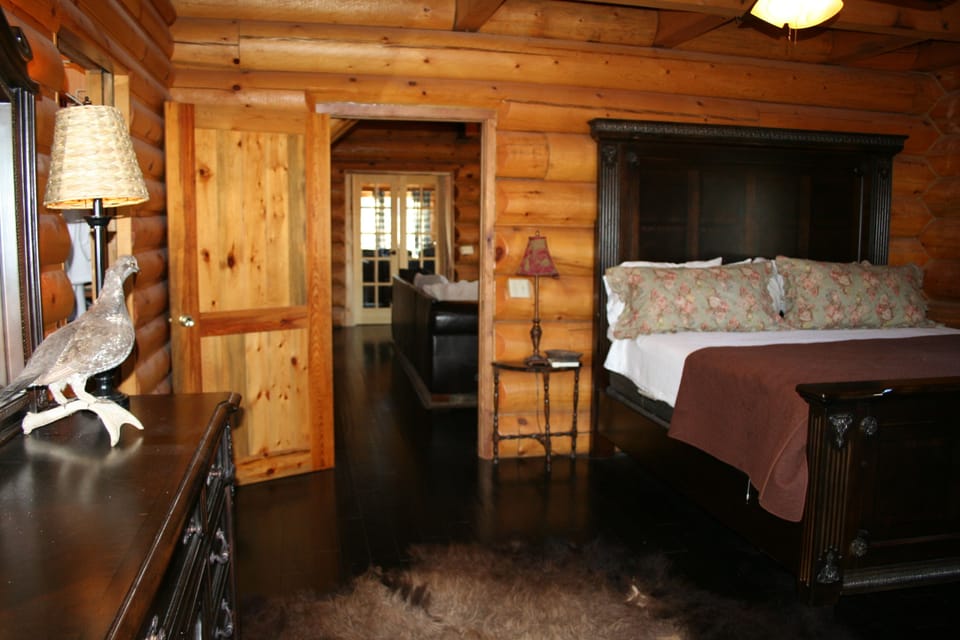 MASTER SUITE opens up to second Living Room