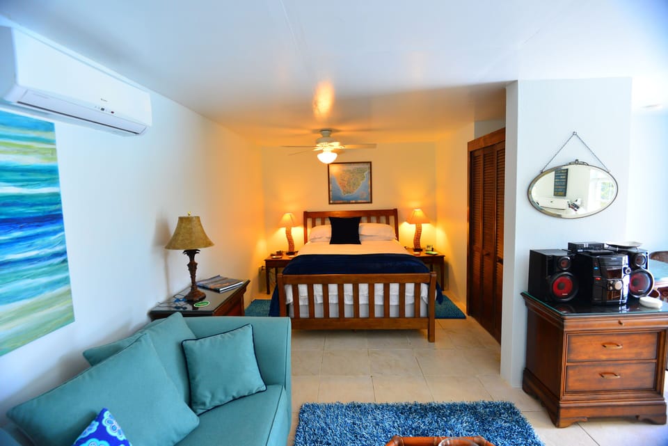 Lounge and Bedroom area