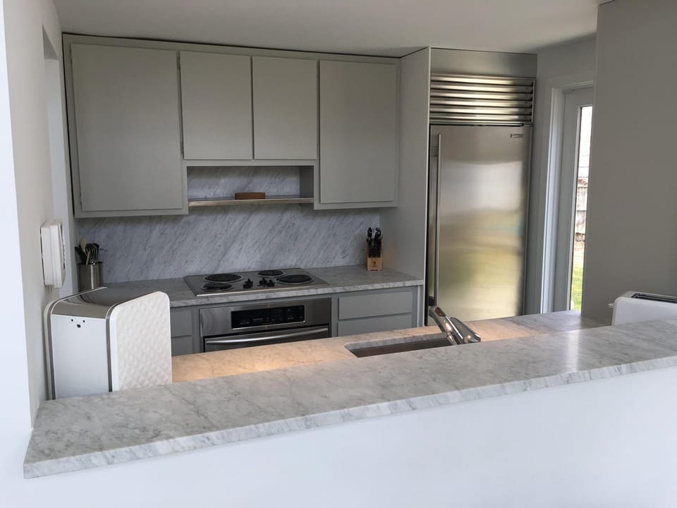 The gourmet kitchen is designed for fun cooking!