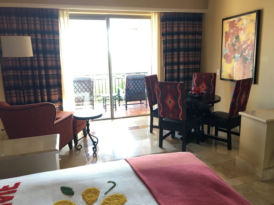Bedroom/sitting area in Jr. Suite
