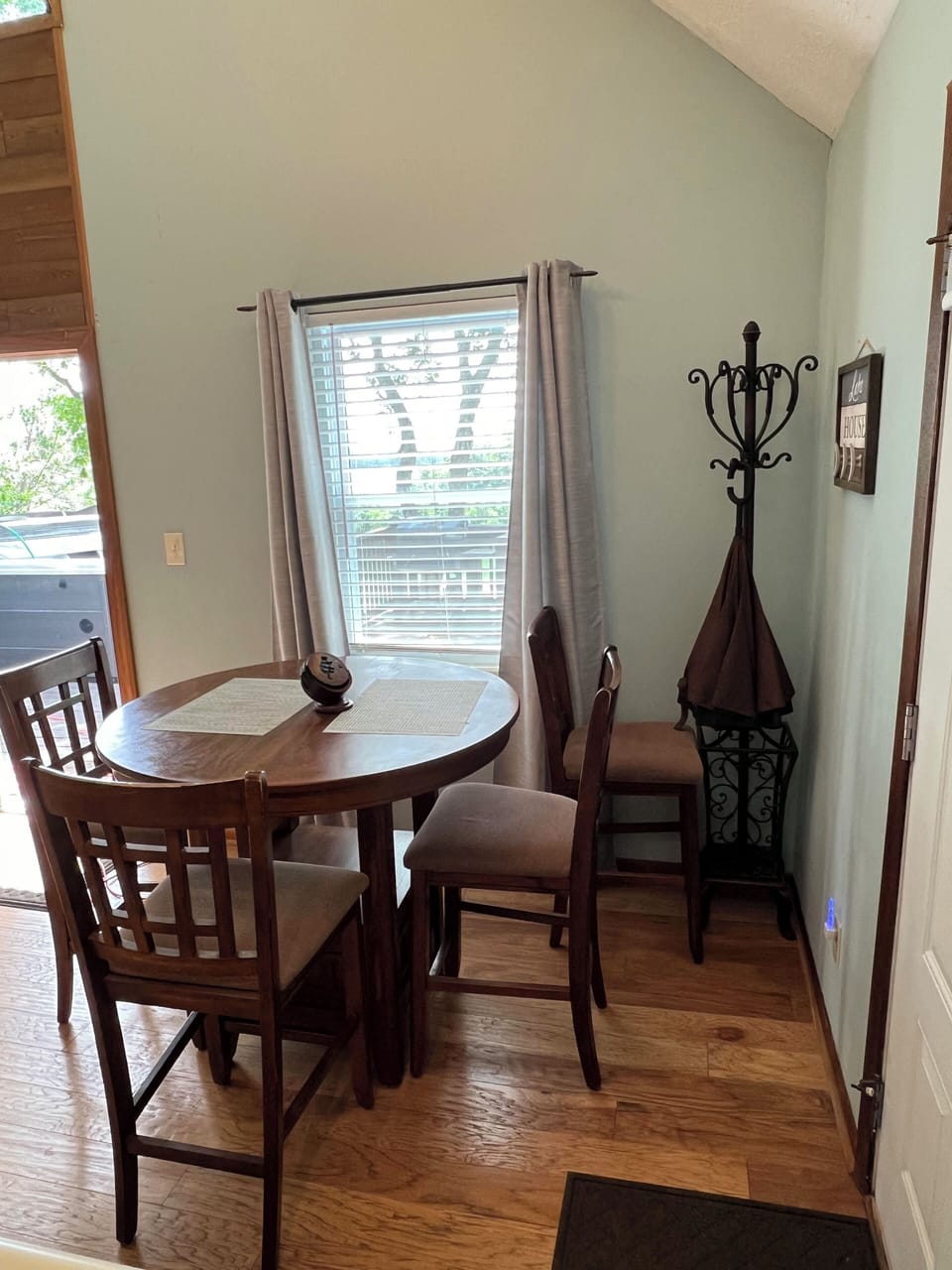 Dining area at entrance way