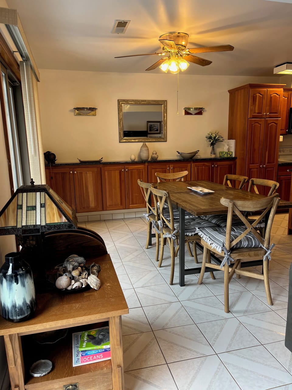 View of dinning area