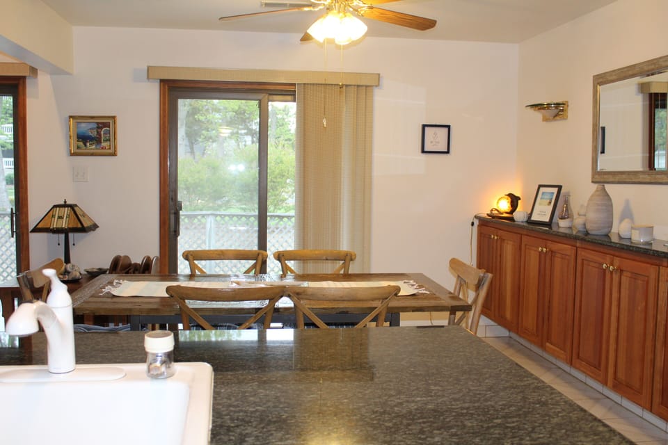 View from Kitchen area.