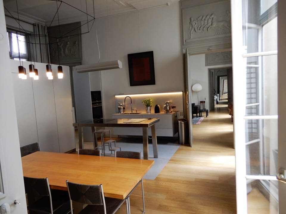 Buthaup kitchen and Terence Conran dining tabletable