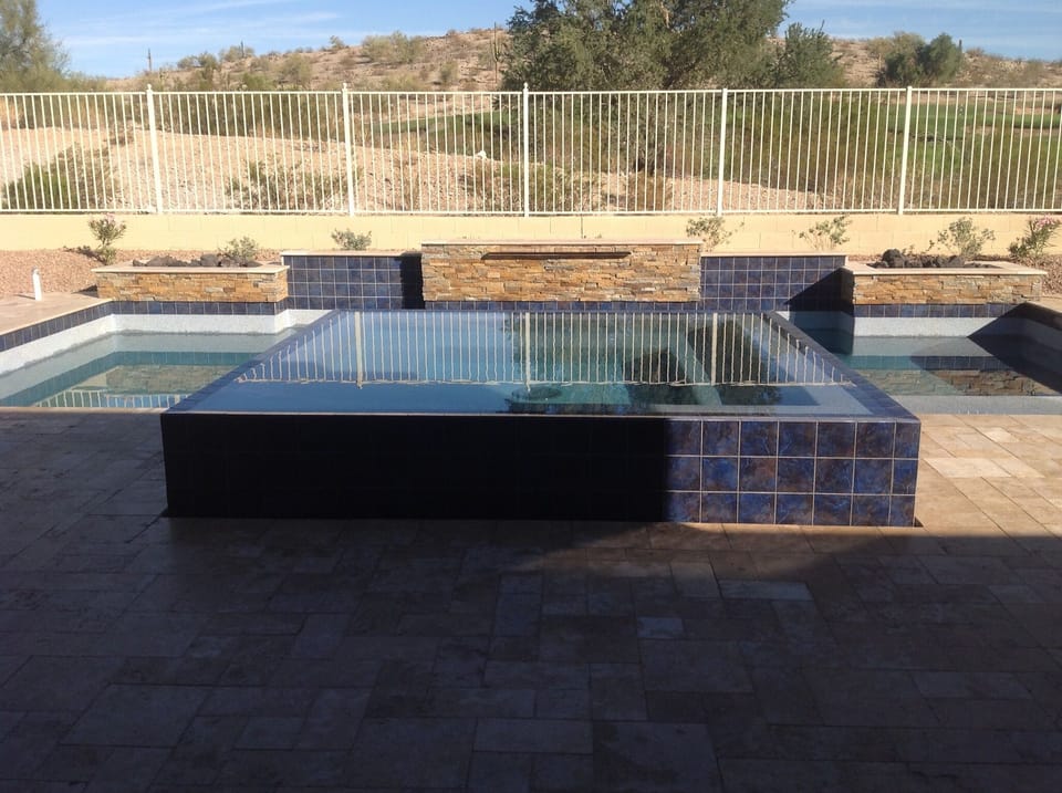 Pool in morning