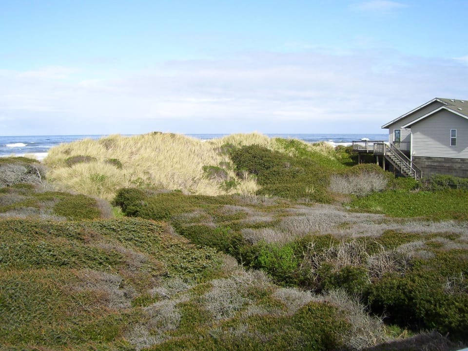 VIEW TO THE NORTHWEST PAST OUR BEACH COMBER HOUSE