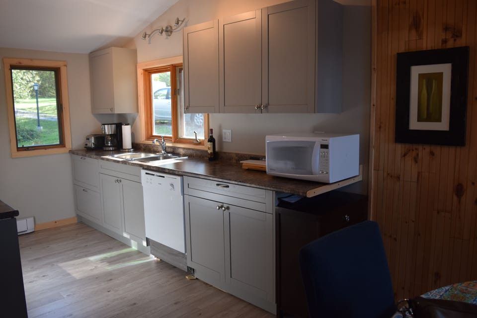 Light filled kitchen.
