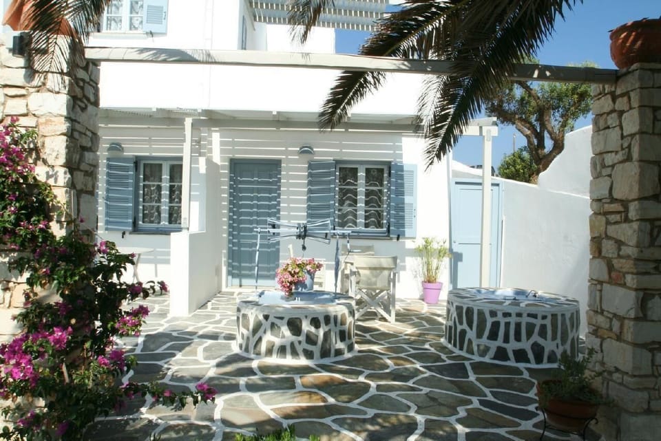 View onto patio