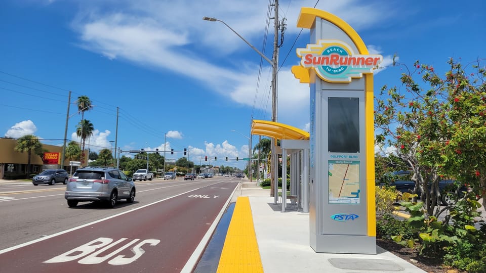 SunRunner Bus Downtown to Beach
5 min walk