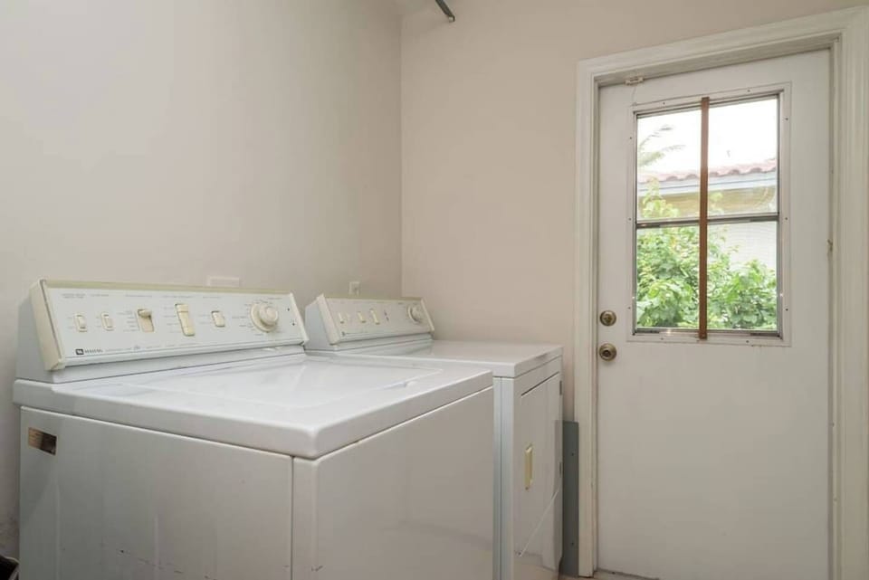 Free Laundry room washer & dryer