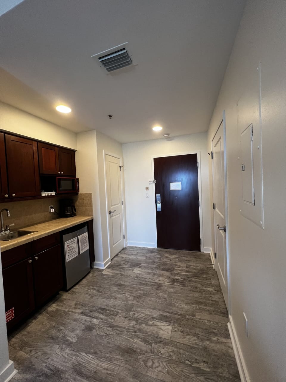 Kitchen Area and Entryway