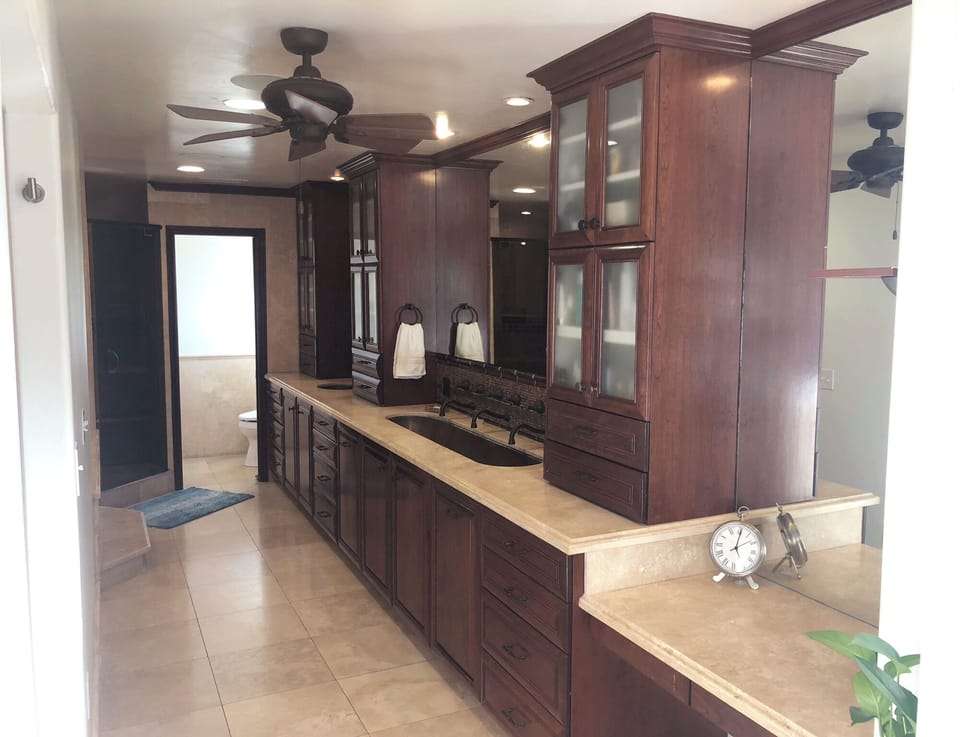 Master bathroom