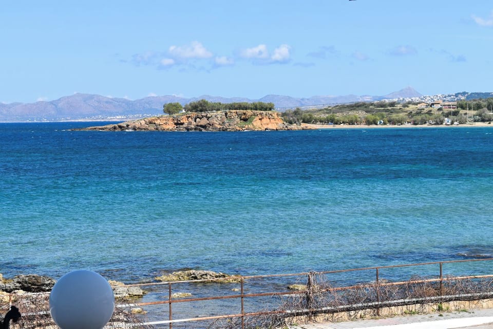 Sea view from balcony