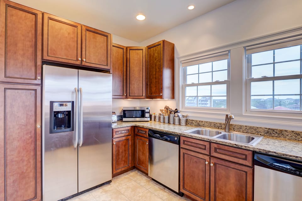 Kitchen view - sound view