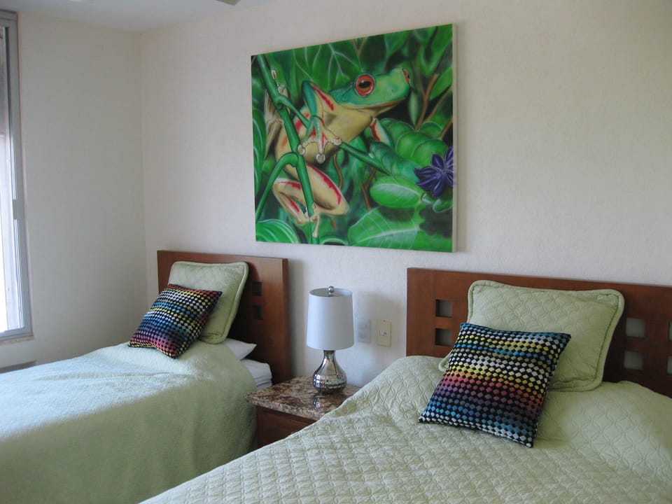 mountain side bedroom