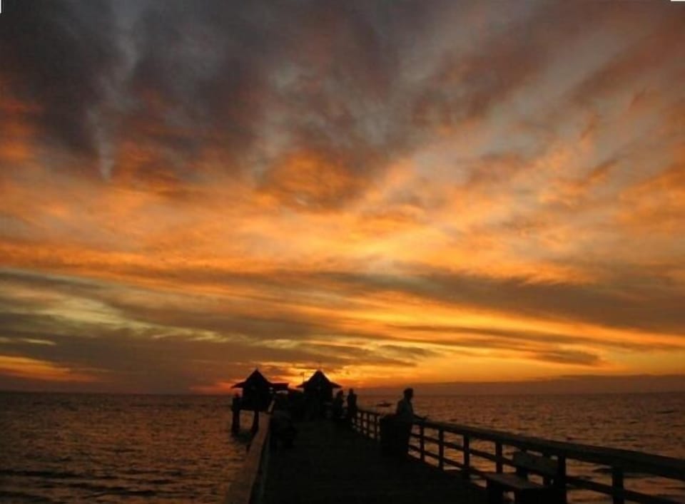 Naples Pier at Sunset