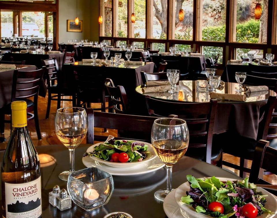 Contact us for dinner reservations at our restaurant, the Spotted Dog Cafe.