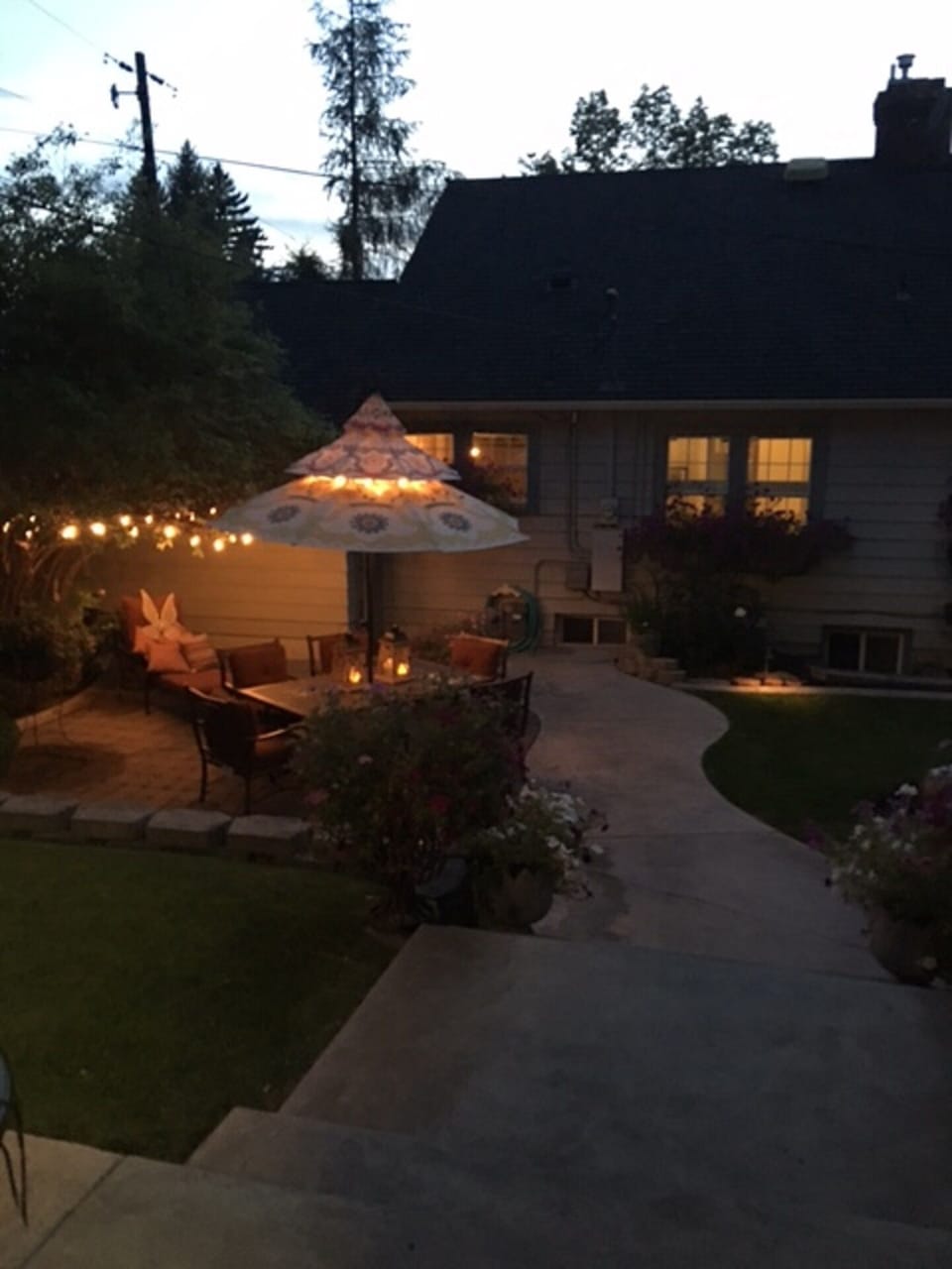 Outdoor dining