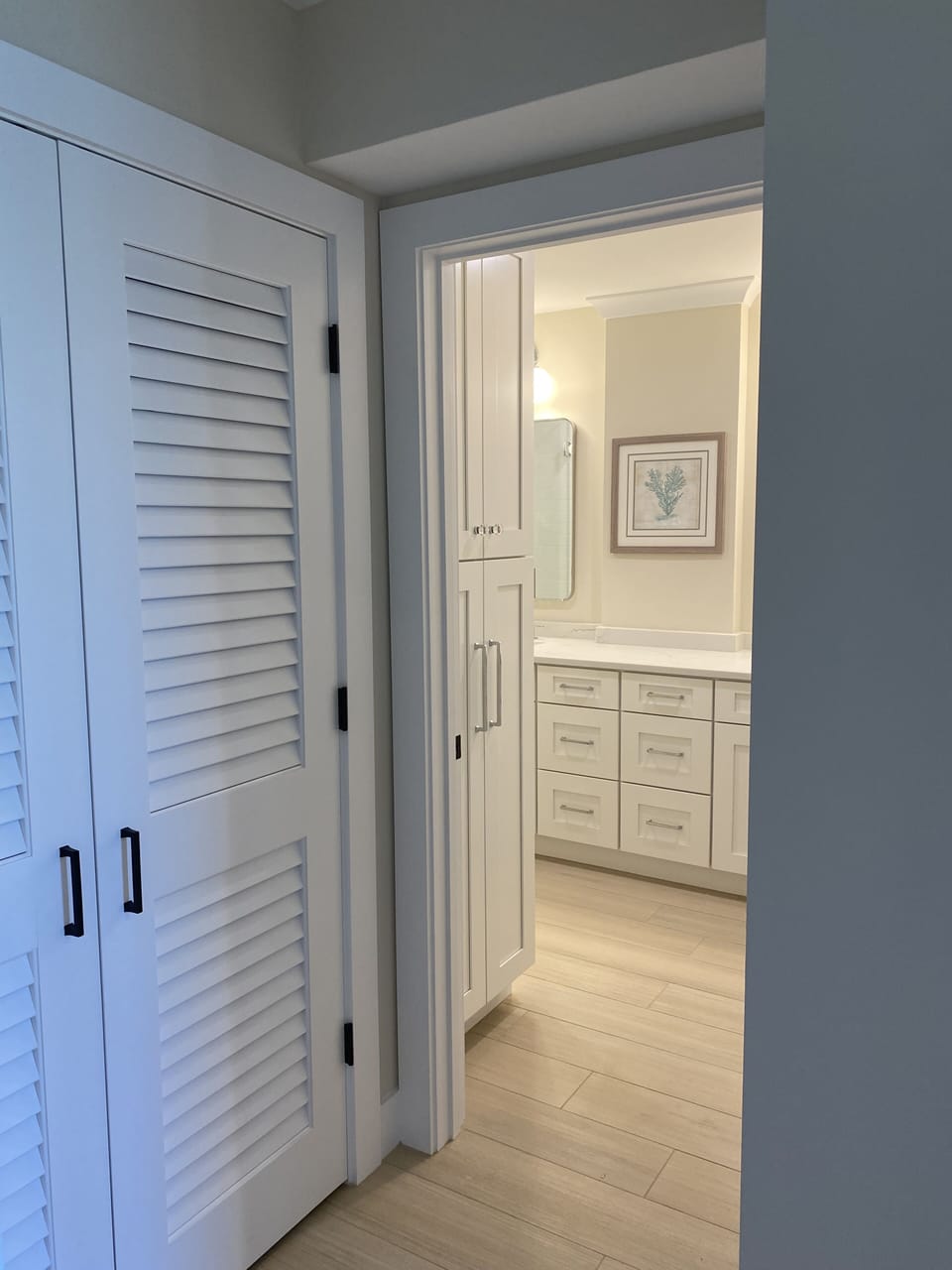 Master bath entrance