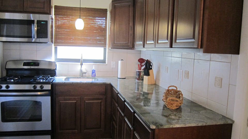 Kitchen with large countertop