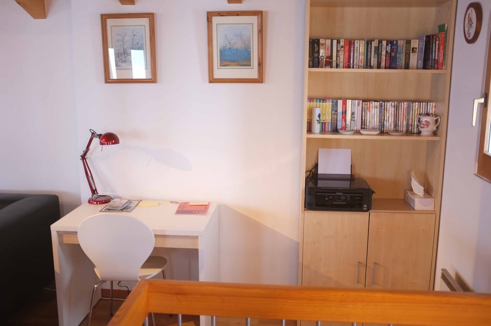 Work corner, living room