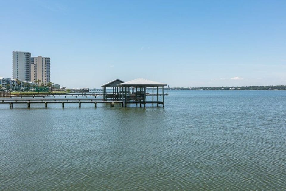 View from the dock