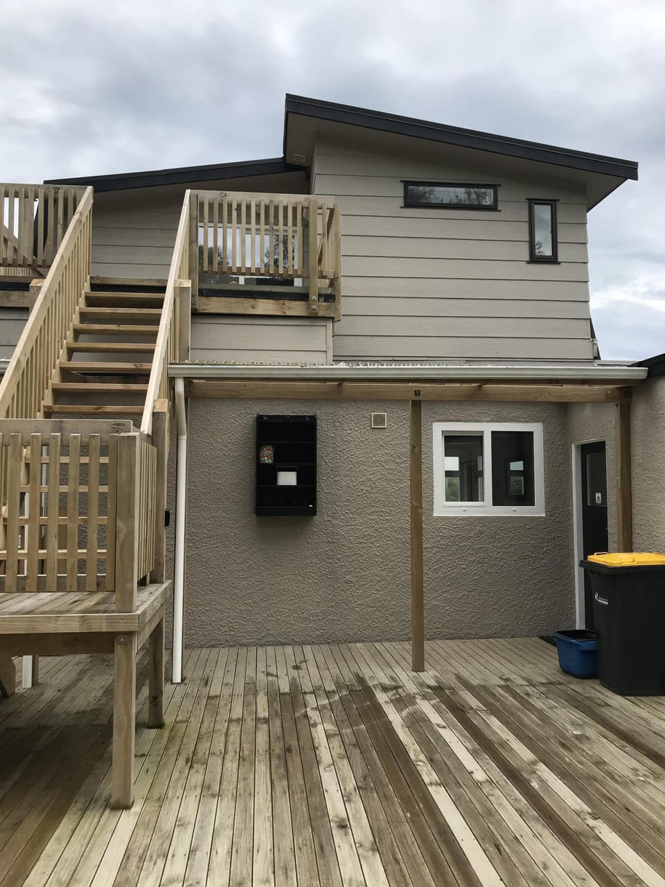 Back of house, fully fenced section and great decks. BBQ in the garage for you to enjoy.