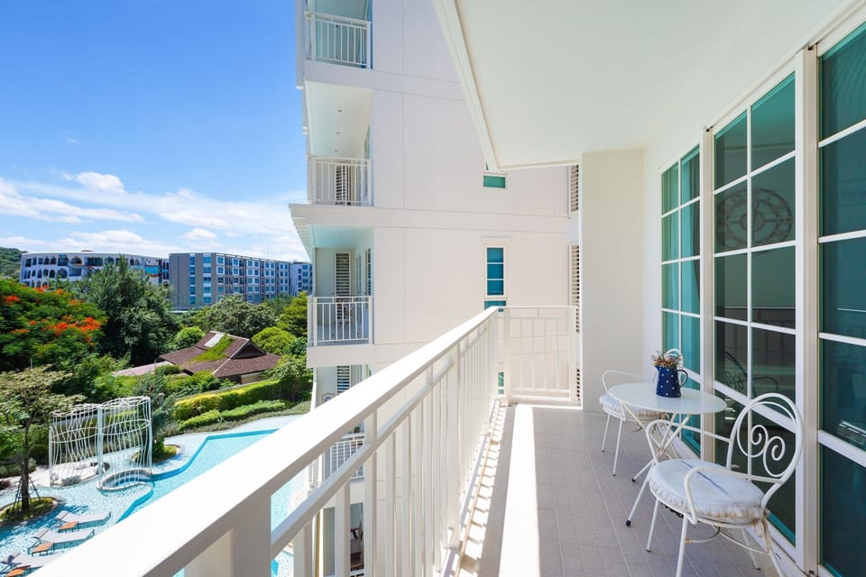 Summer HuaHin_1BR Apt. w PoolView-D0B