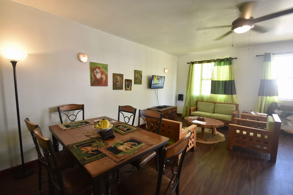 Living and dining room