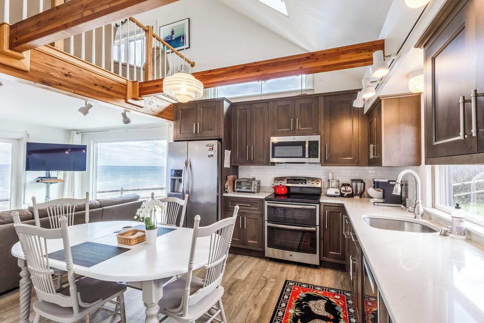 Kitchen and dining