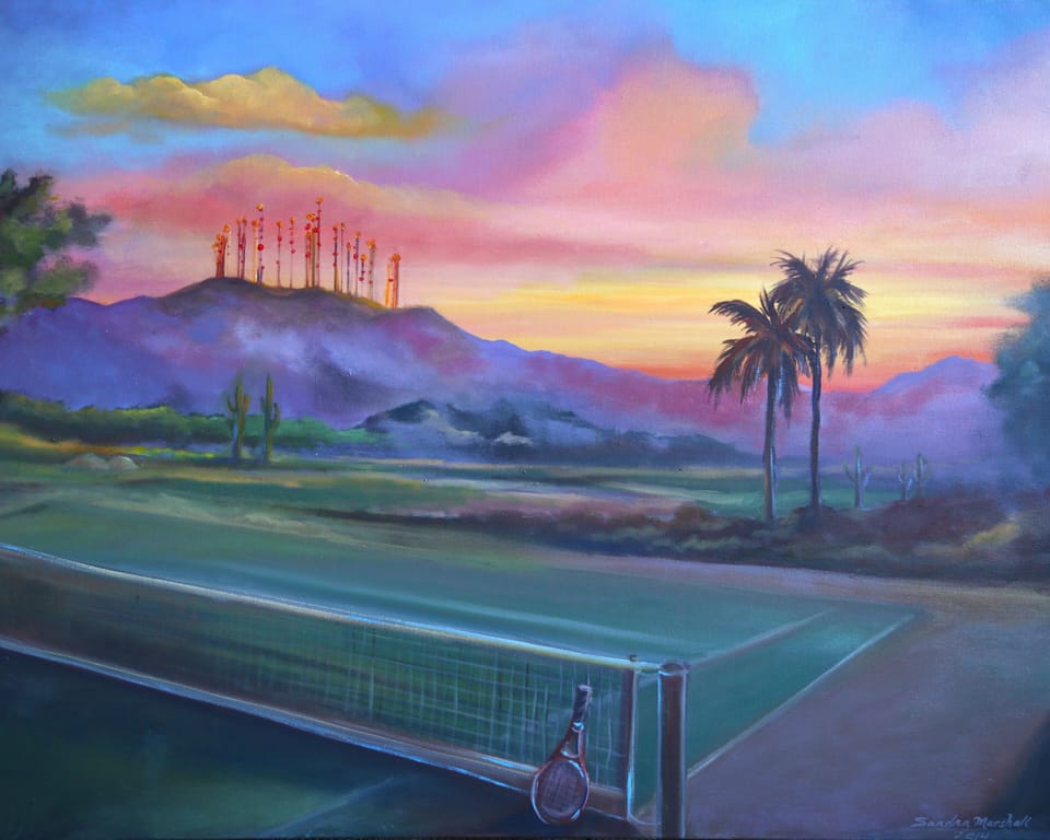 A painting for a client I made.  She had to move back to Ireland, and loved AZ!