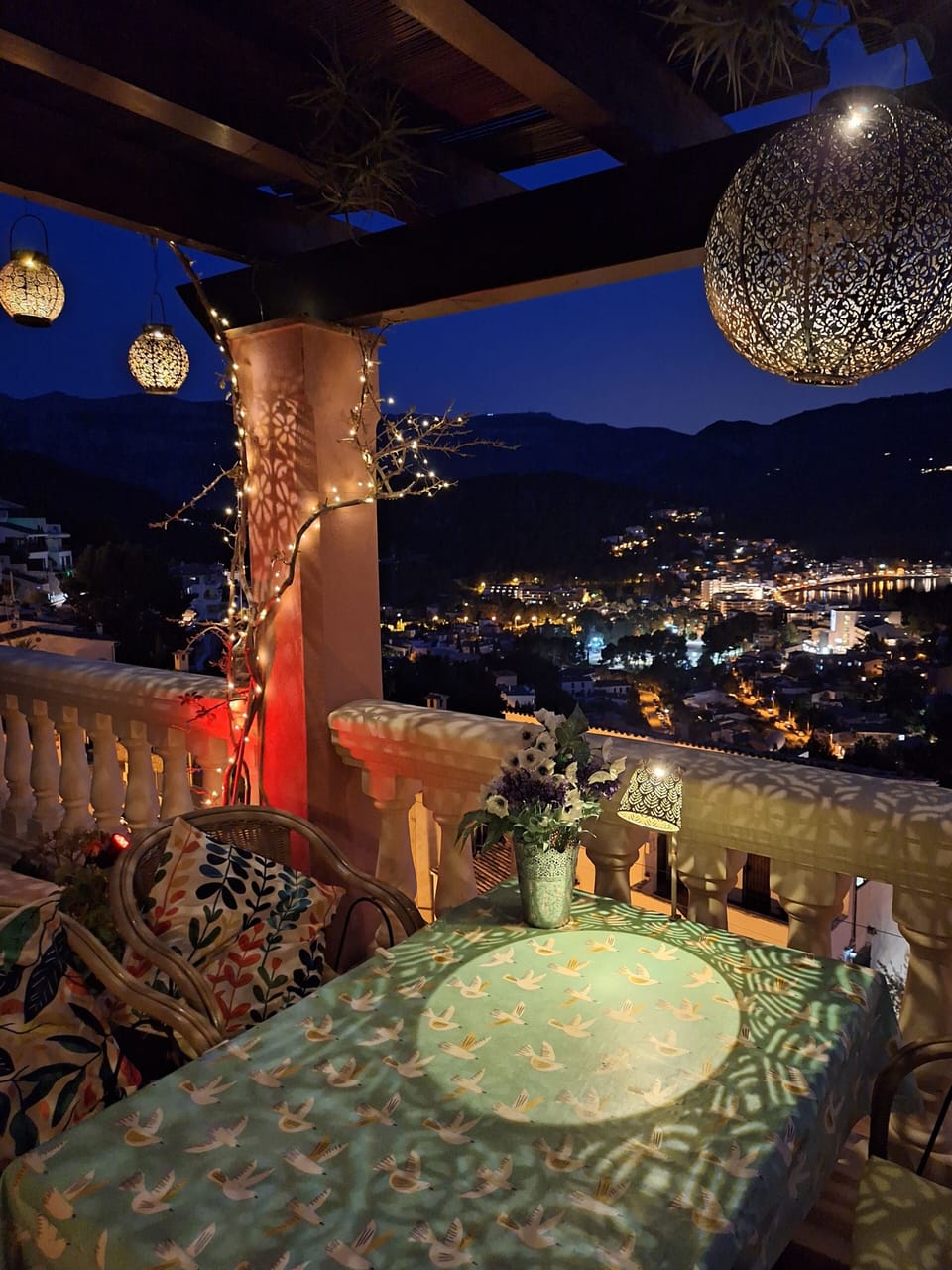 Beautiful views at night