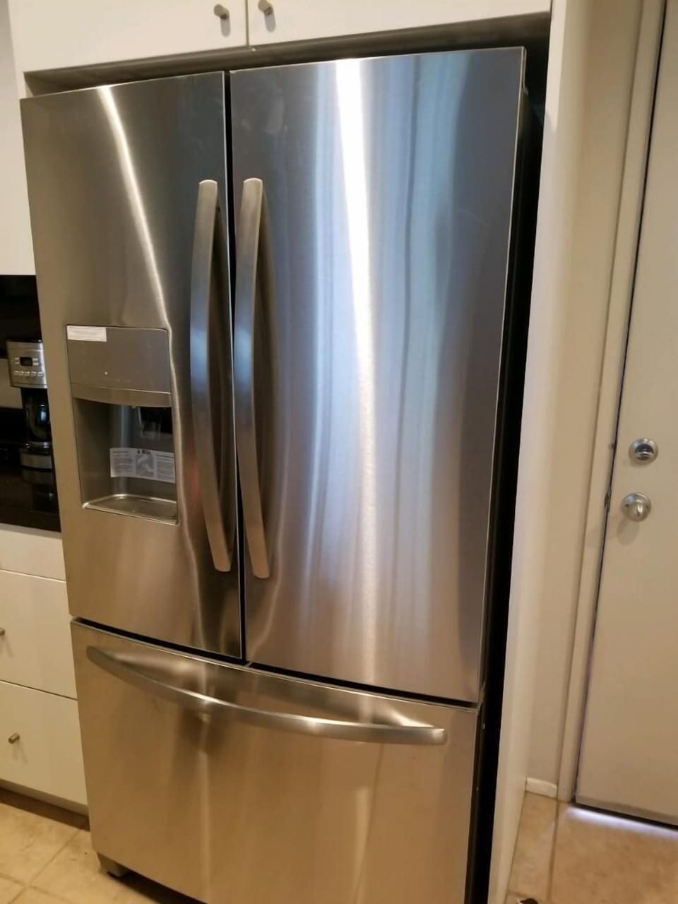  Brand new refrigerator with ice maker. 