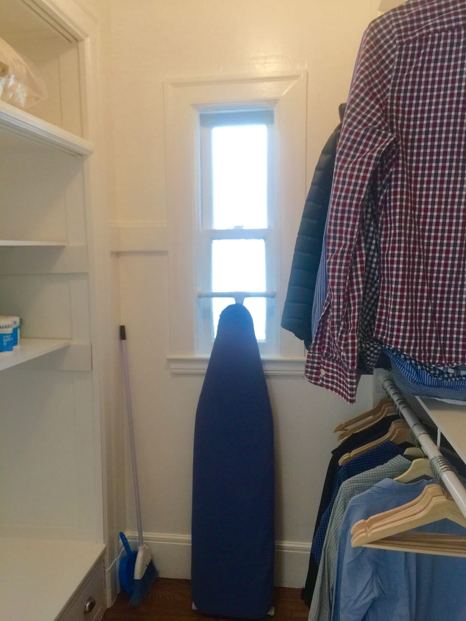 Large walk in closet