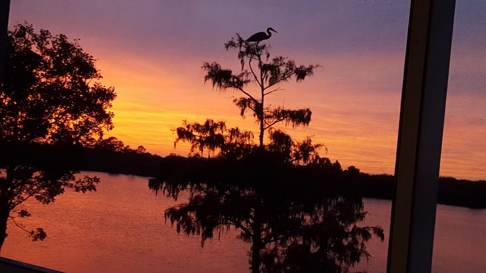 Sunset view from Patio/Lanai