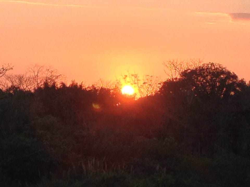 Sunset from balcony