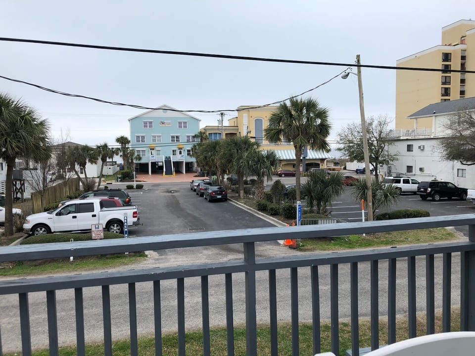 View from rocking chair front porch