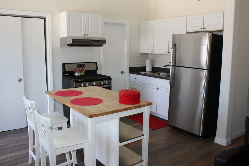 kitchen area detail.